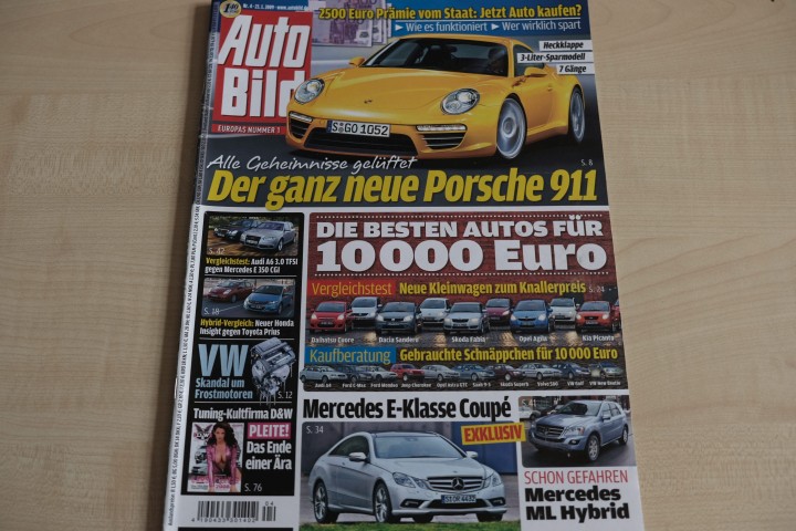 Deckblatt Auto Bild (04/2009)